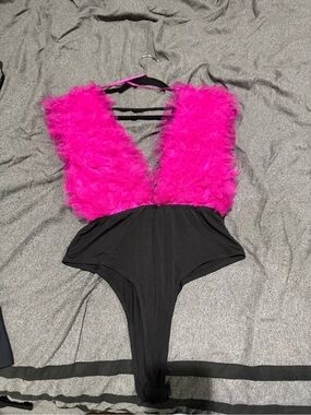 Pink one piece